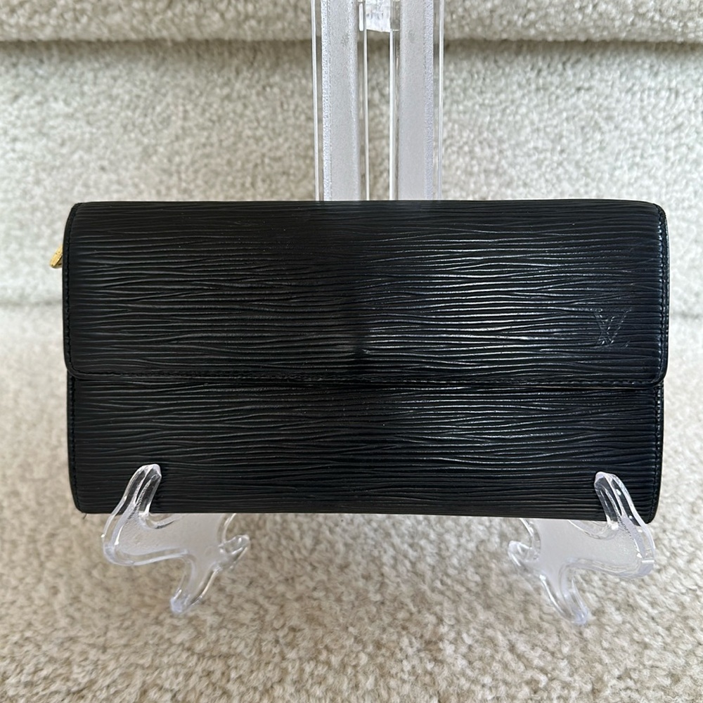 Vintage LV Black EPI Wallet